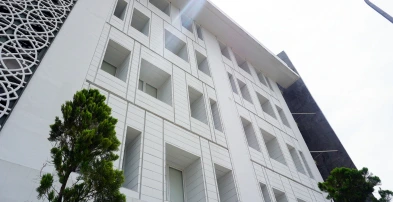 GRC Interlock Mahoni | Fasad